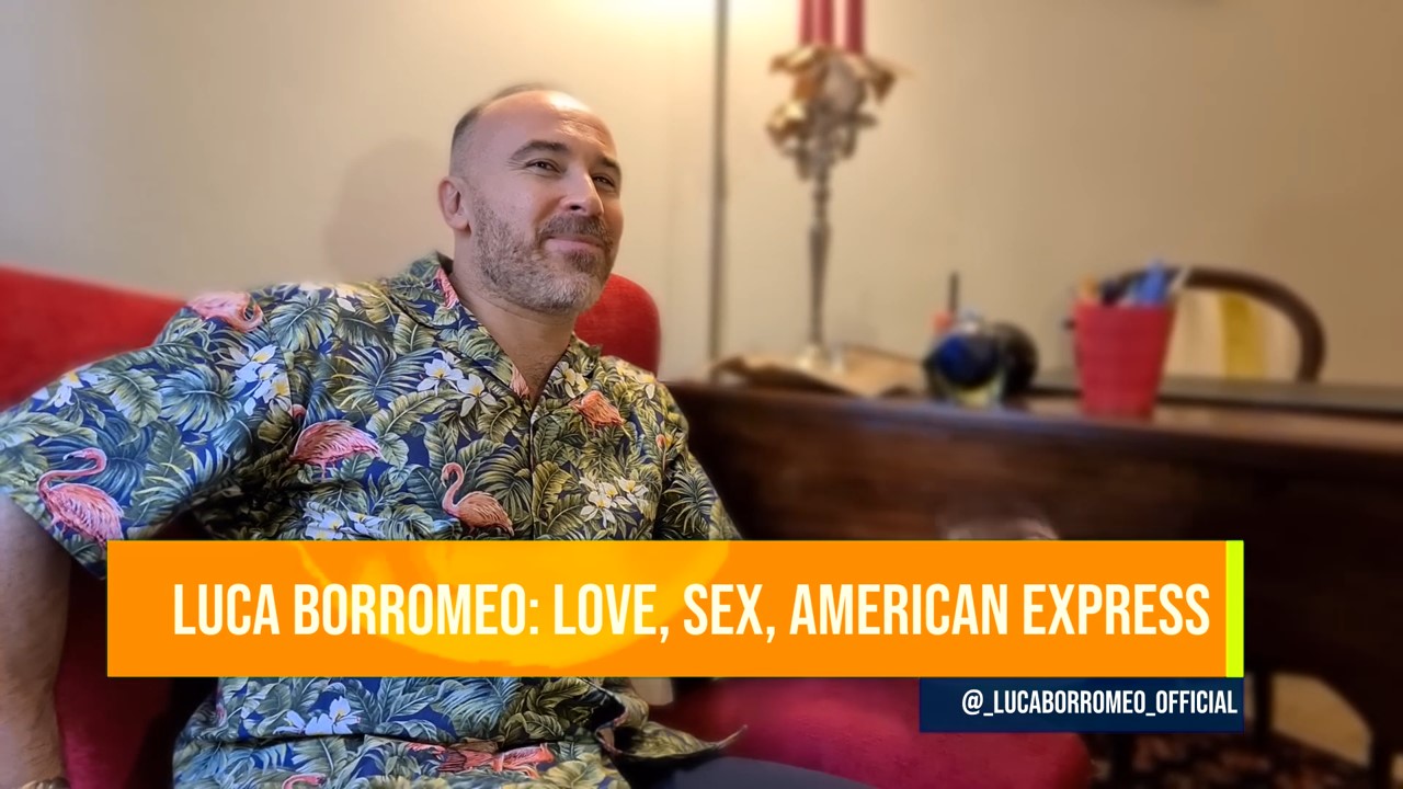 Luca Borromeo: un escort bisessuale si racconta a QweerTea Live