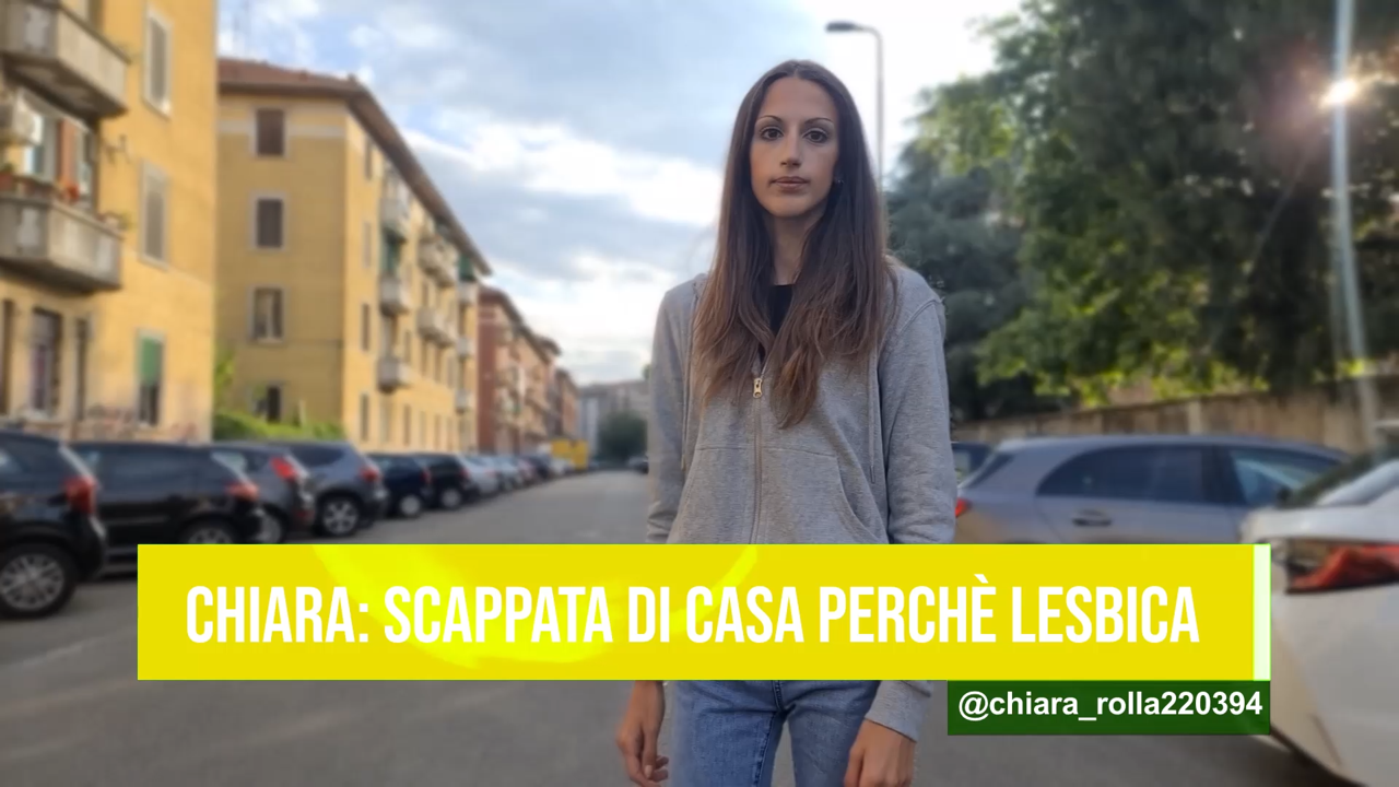 Costretta a scappare di casa perché lesbica: Chiara racconta la sua storia